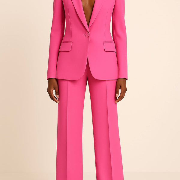 ZOE | CHIC FORMAL SUIT SET WITH TAILORED LONG BLAZER FOR WOMEN