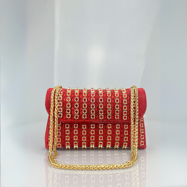 KLAUDIA | CHIC CHAIN DIAMOND SHOULDER BAG