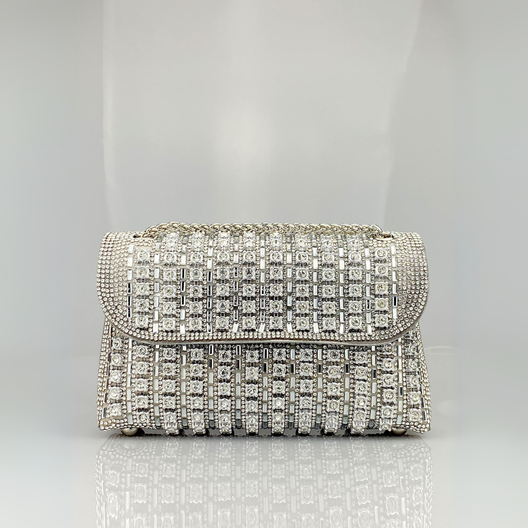 KLAUDIA | CHIC CHAIN DIAMOND SHOULDER BAG