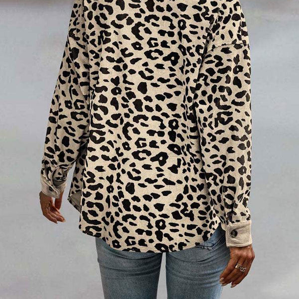 CYNARA | LEOPARD PRINT JACKET