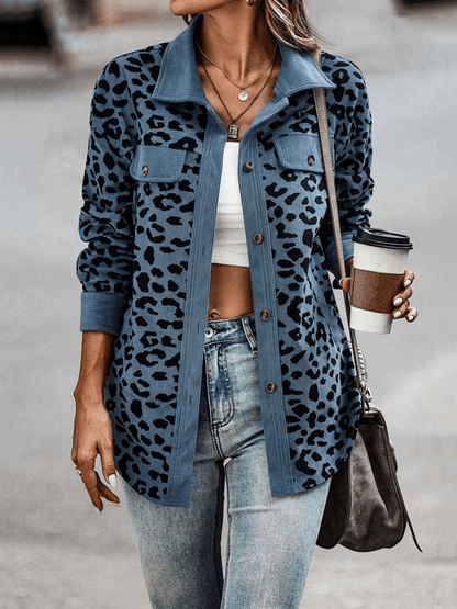 CYNARA | LEOPARD PRINT JACKET