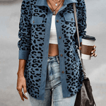 CYNARA | LEOPARD PRINT JACKET