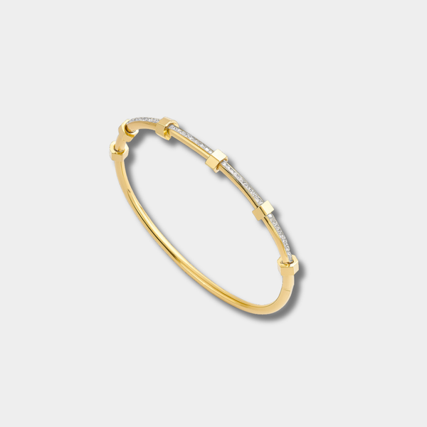 Miriam | Elegant light gold bracelet
