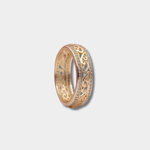 Kerstin – Anello cavo dorato chiaro