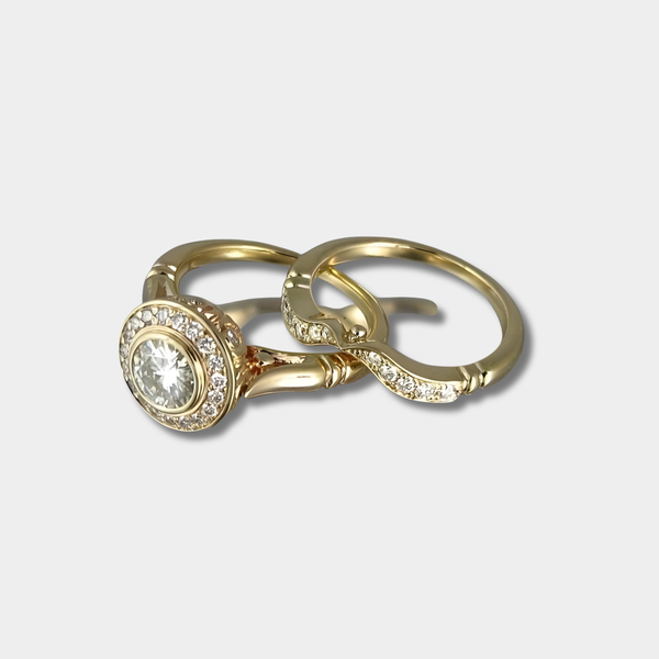 Lena – Pacchetto di anelli vintage in oro