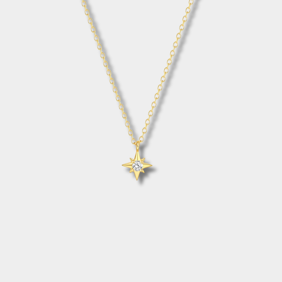Lina – Fine silver chain with round medallion