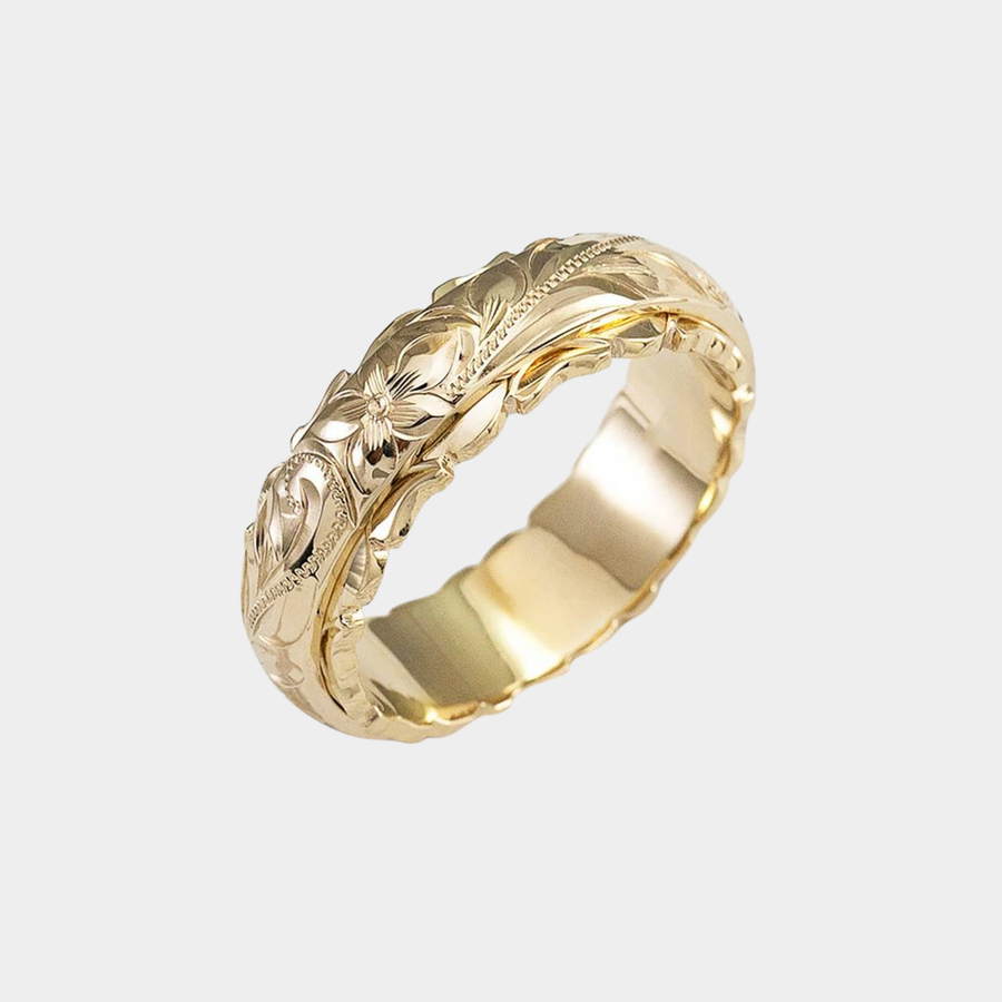 Anello vintage Madelief con accento floreale