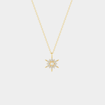 Amelie – Fine silver chain with round pendant