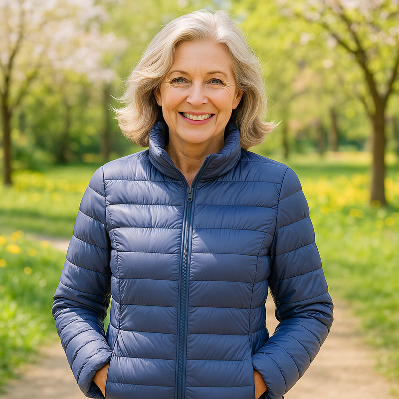 ULLA TRANSITIONAL PADDED JACKET | INDIGO