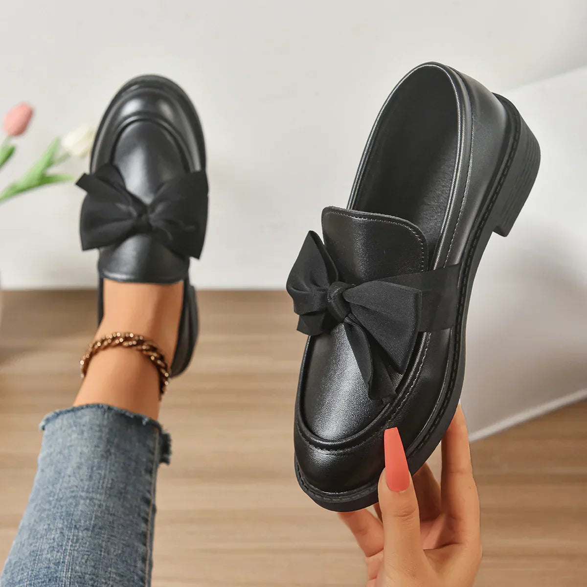 Nicole | Non-slip Slip-on Shoes with Round Toe