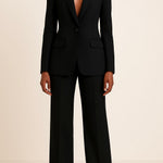 ZOE | CHIC FORMAL SUIT SET WITH TAILORED LONG BLAZER FOR WOMEN