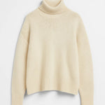 MELIORA | LOOSE-FIT ROLL-NECK KNIT SWEATER