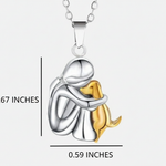 MARINETTE | DOG PENDANT NECKLACE