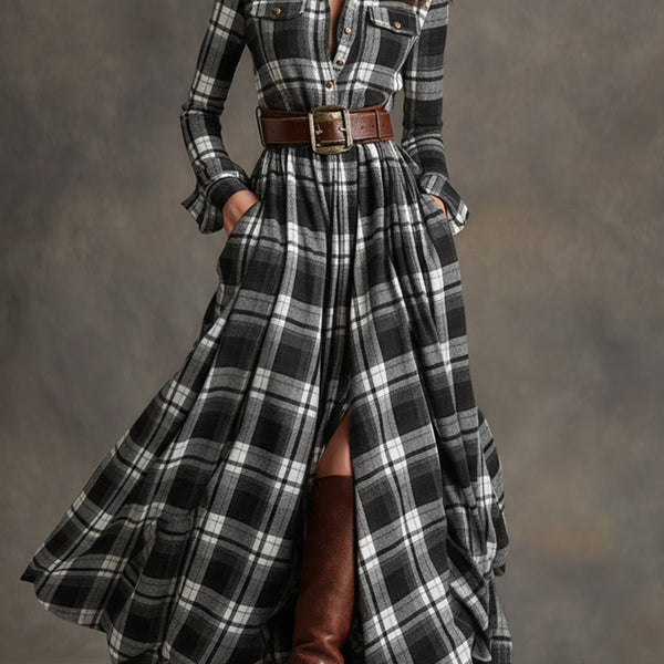 Louisa | Classic Refined Button-Up Dress