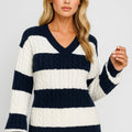 Dark blue/White