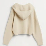 ELANORA | DEEP V-NECK KNIT CARDIGAN