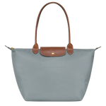 Longchamp - Large Le Pliage Tote, Steel