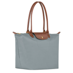 Longchamp - Large Le Pliage Tote, Steel