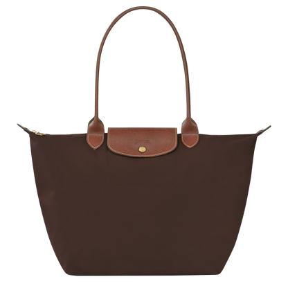 Longchamp - Large Le Pliage Tote, Ebony