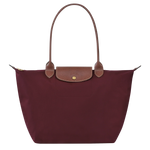 Longchamp - Large Le Pliage Tote, Burgundy