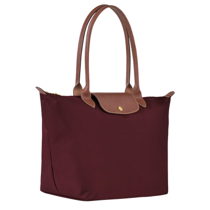 Longchamp - Large Le Pliage Tote, Burgundy