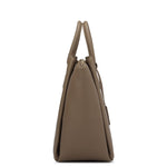 Élégance Paris - Classic Wax Leather Satchel Bag