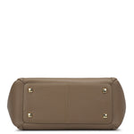 Élégance Paris - Classic Wax Leather Satchel Bag