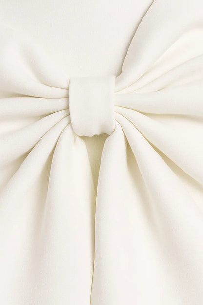 EIRLYS | SQUARE-NECK MINI DRESS WITH BACK BOW