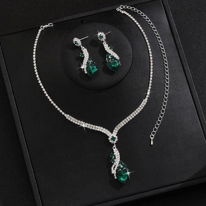 PREMIUM ZIRCONIA JEWELLERY SET