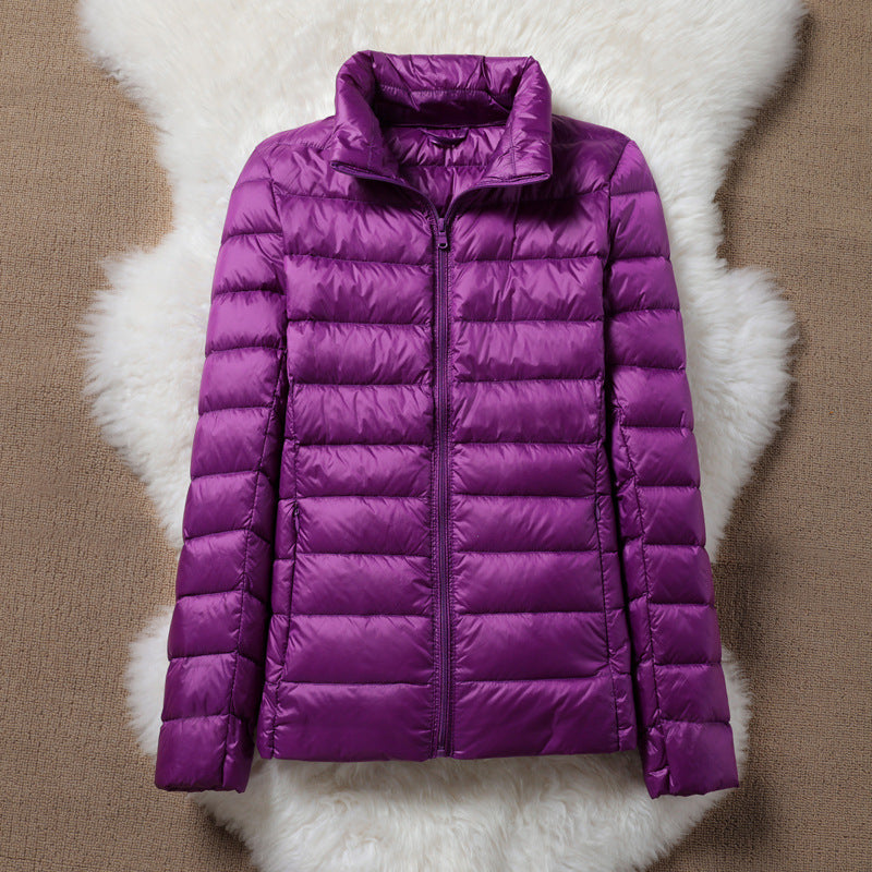ULLA TRANSITIONAL PADDED JACKET | PURPLE