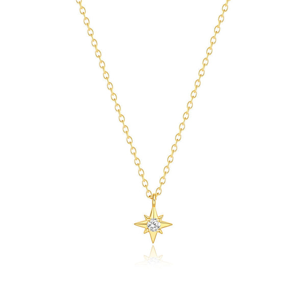 Lina – Fine silver chain with round medallion