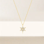 Amelie – Fine silver chain with round pendant