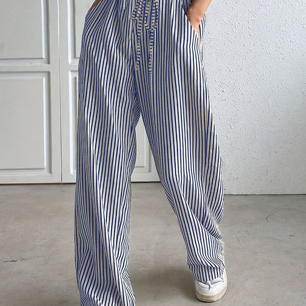 EMERA | RELAXED STRIPED TROUSERS