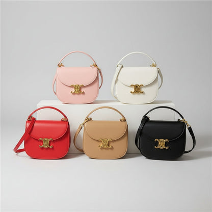 Mini Crossbody Bag with Gold-Tone
