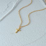 Elina – Double Layer Silver Necklace with Pendant