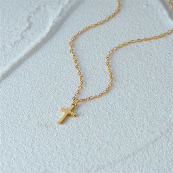 Elina – Double Layer Silver Necklace with Pendant