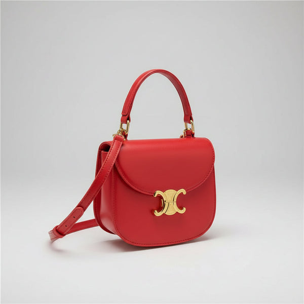 Mini Crossbody Bag with Gold-Tone