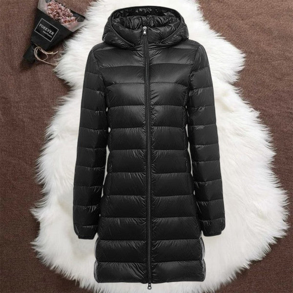 HELSA LONG TRANSITIONAL PADDED JACKET | BLACK