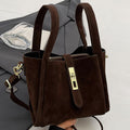 Brown Suede