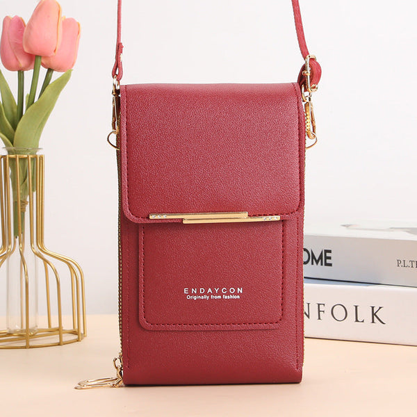 ELIZA™ - Women’s Touch Screen Mobile Phone Messenger Bag