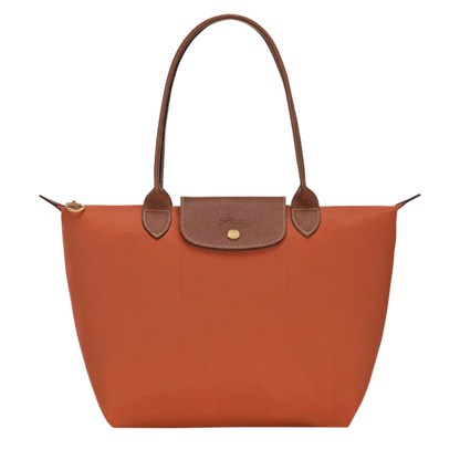 Longchamp - Large Le Pliage Tote, Brick