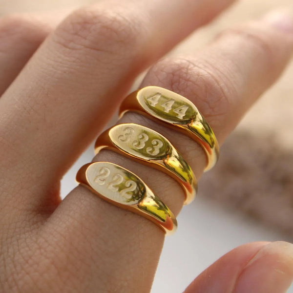 Anello Angelo Numero Angelika