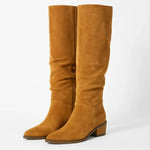 VELVÉNA™ | HIGH SUEDE BOOTS