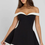 GIANNA | ELEGANT OFF-SHOULDER DRESS