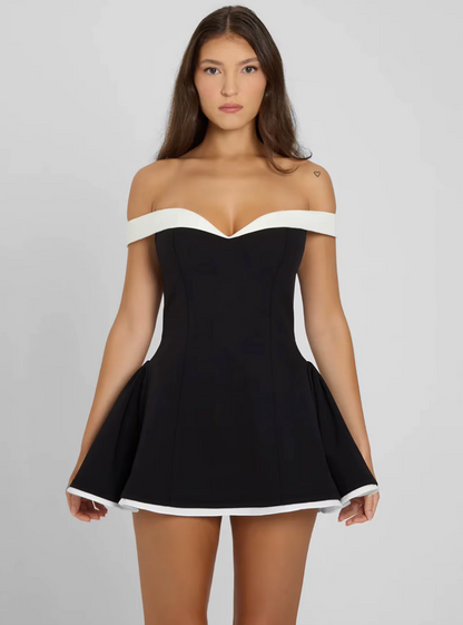 GIANNA | ELEGANT OFF-SHOULDER DRESS