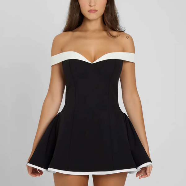 GIANNA | ELEGANT OFF-SHOULDER DRESS