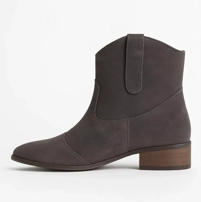SUEDELLEA™ | WESTERN SUEDE BOOTS