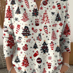 ANWEN | CHRISTMAS JUMPER WITH BUTTONS