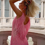 NANCY | FRINGE PARTY DRESS