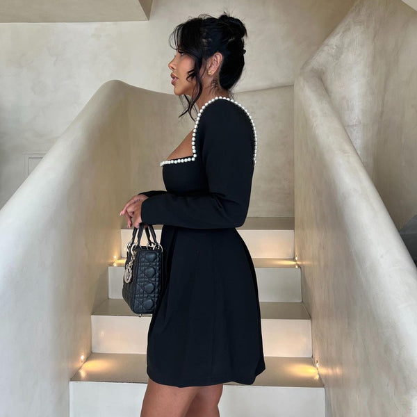 ELLIOTT | SOPHISTICATED PEARL DRESS
